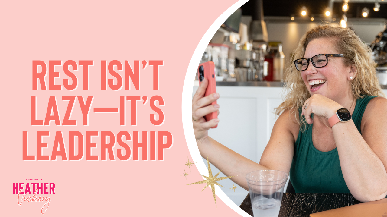 Rest is not lazy—it’s leadership. Build balance, abundance mindset, and conscious leadership through rest and renewal.