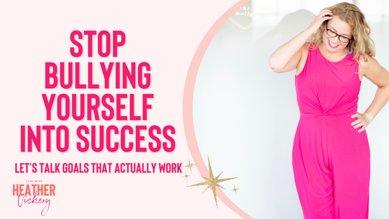 Stop bullying yourself into success with aligned goals, Human Design, subconscious support, and holistic success that actually lasts.