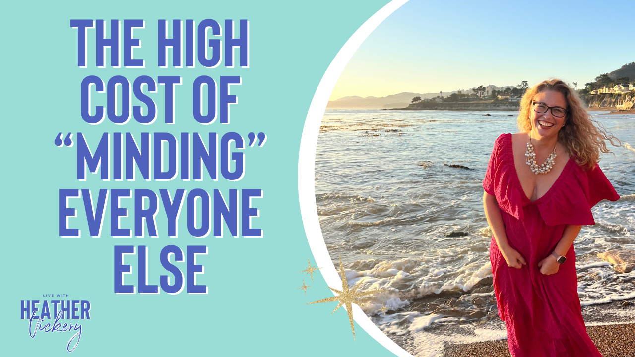 The High Cost of “Minding” Everyone Else: reclaim your energy with mindset transformation, emotional resilience, self-empowerment, and personal growth.